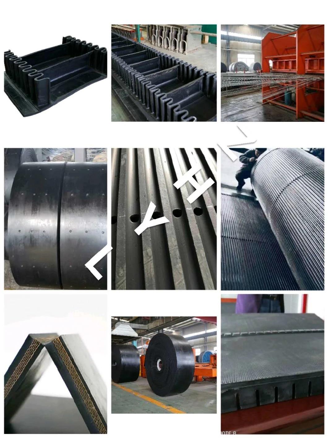 Heat/Wear/Acid and Alkali Resisitant Corrugated Sidewall Conveyor Belt