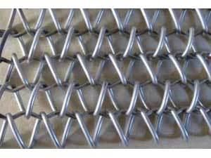 High Temperature SS304 Chain Spiral Conveyor Belt Metal Balance Weave Wire Mesh Belt Conveyor Mesh Belt Price