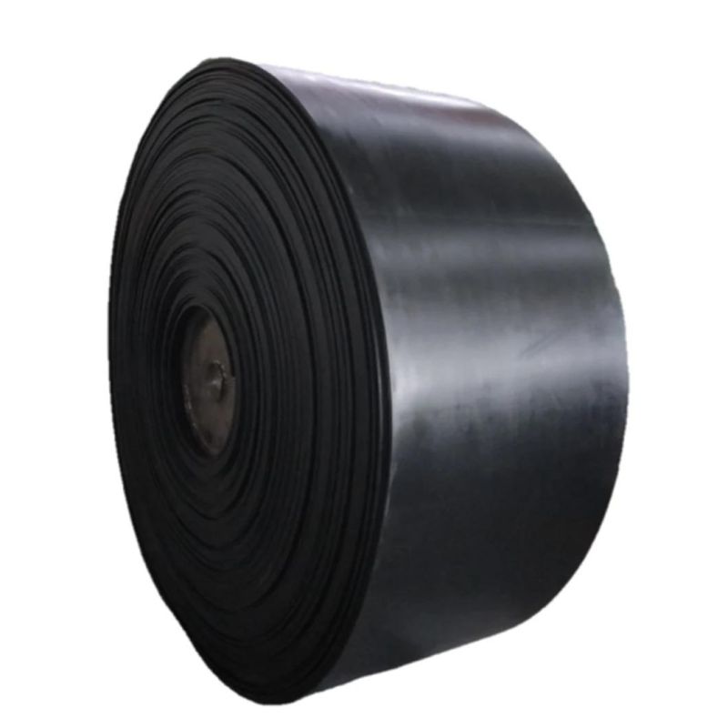 Fire Resistant Ep400 Rubber Conveyor Belt Reinforced with Canvas for Industrial