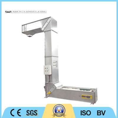 Z Type Feed Coffee Bean Bucket Elevator Vertical Conveyor