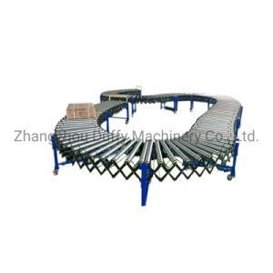 Automatic Packaging Industry Applicable Motorized Flexible Roller Conveyor