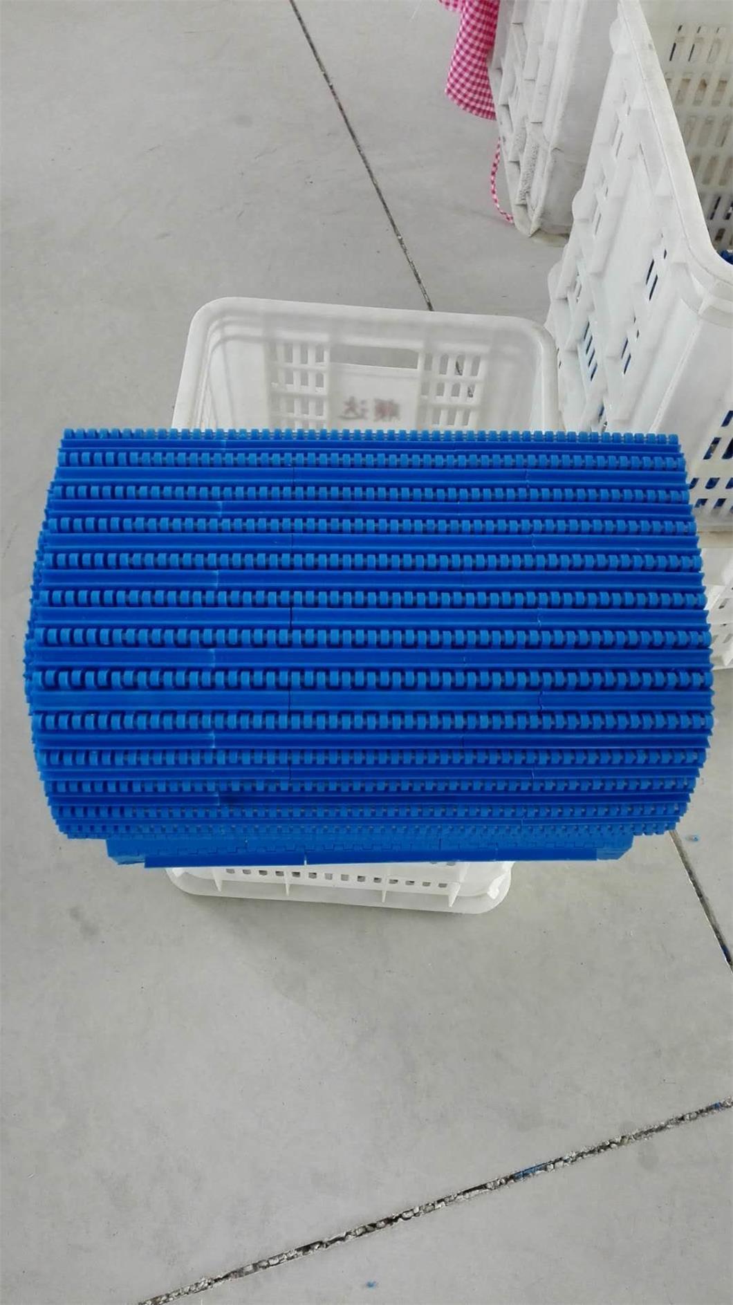 Plastic Modular Belt Raised Rib 4809 Straight Running Conveyor Belt