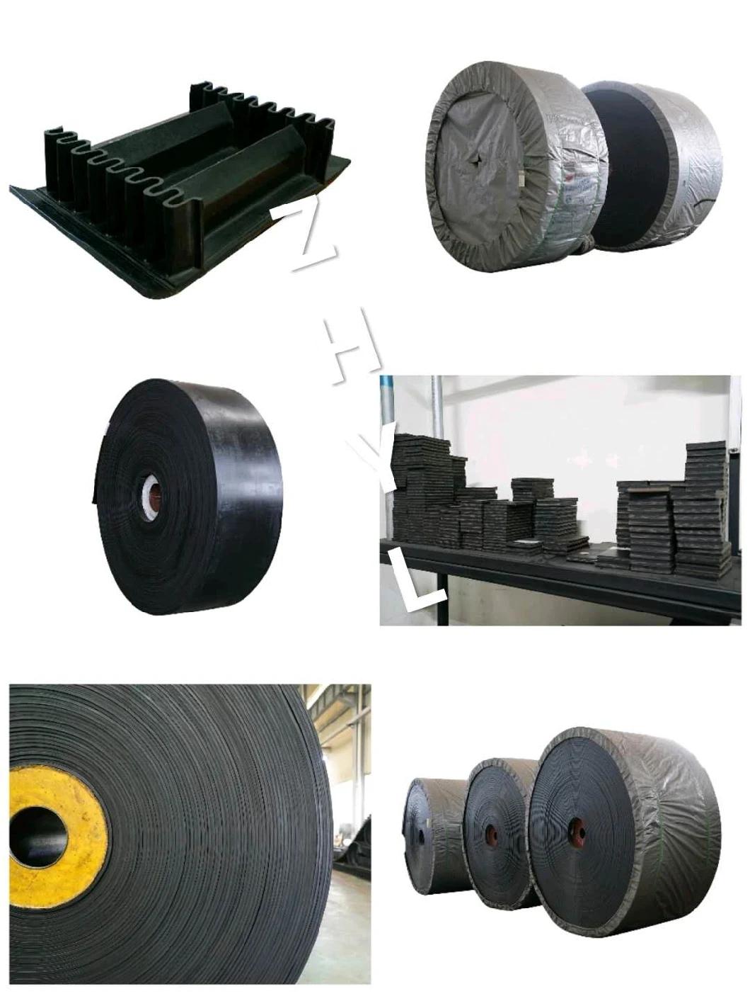 Grinder Machine Use Black Rubber Conveyor Belt High Cuting Resistant