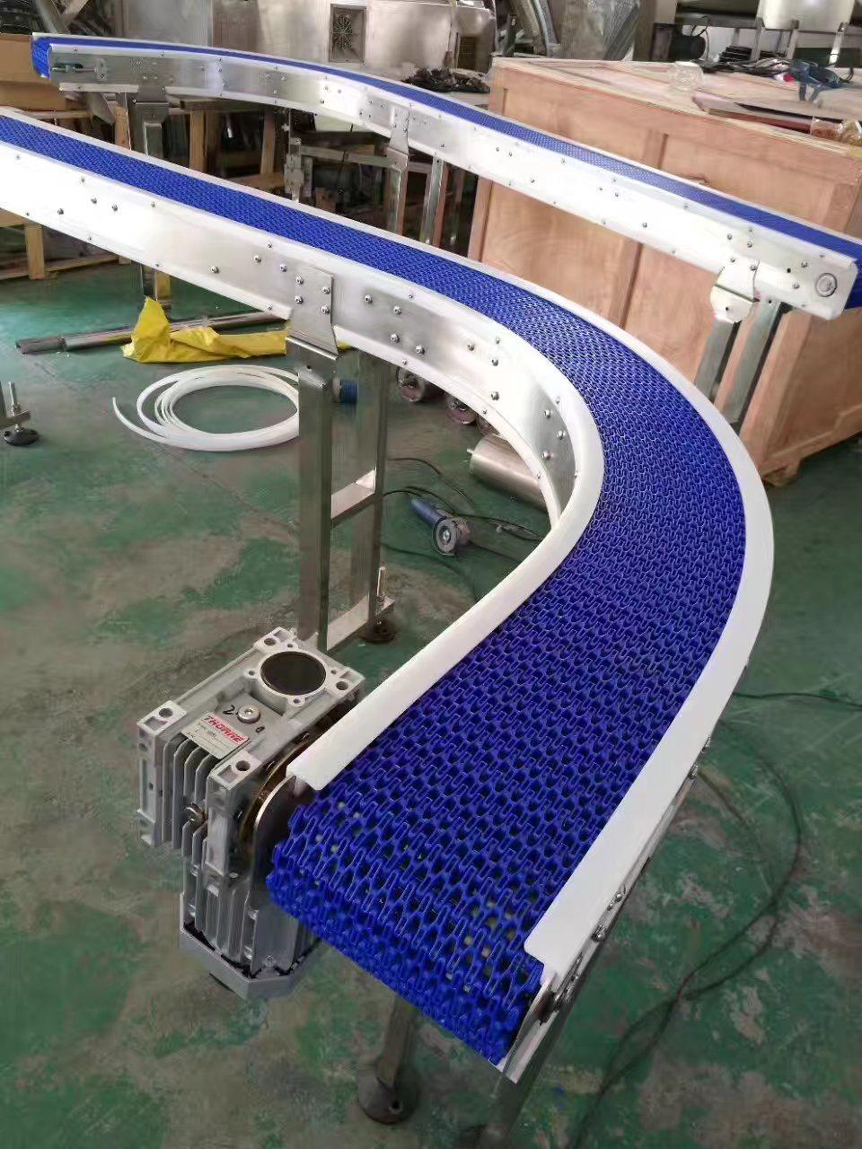 5935 Food Grade Can Food Conveyor Chain Flat Top Modular Belt