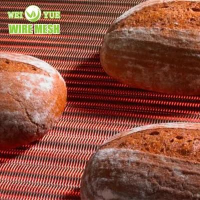 Wire Mesh Conveyor Belt for Pizza, Bread, Chocolate, Biscuit
