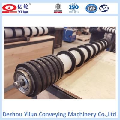 108mm Dia Tube Heavy Duty Conveyor Trough Flat Gravity Rollers Drive Steel Pipe Carrying Transport Roller Idler