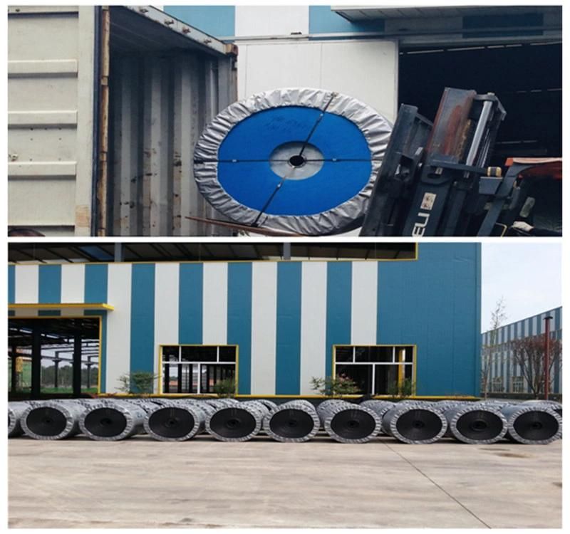 Heat Resistant Ep 200 Rubber Conveyor Belt with ISO Standard