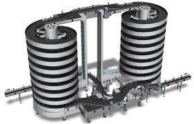 Spiral Gravity Roller Conveyor Spiral Elevator Conveyor Spiral Conveyor for Boxes