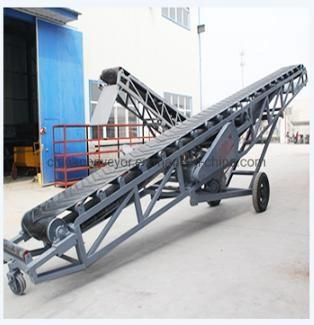 Custom Power 8-28m Double Wing Loading Conveyor Telescopic Mobile Conveyor Belt