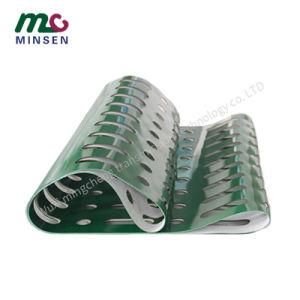 Factory China Cheap Perforated Circular Green PVC Conveyor Belt with High Performance