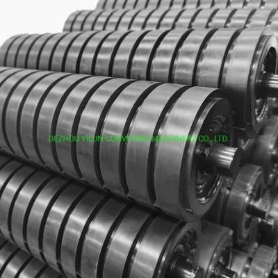 Rubber Belt Conveyor Impact Buffer Roller