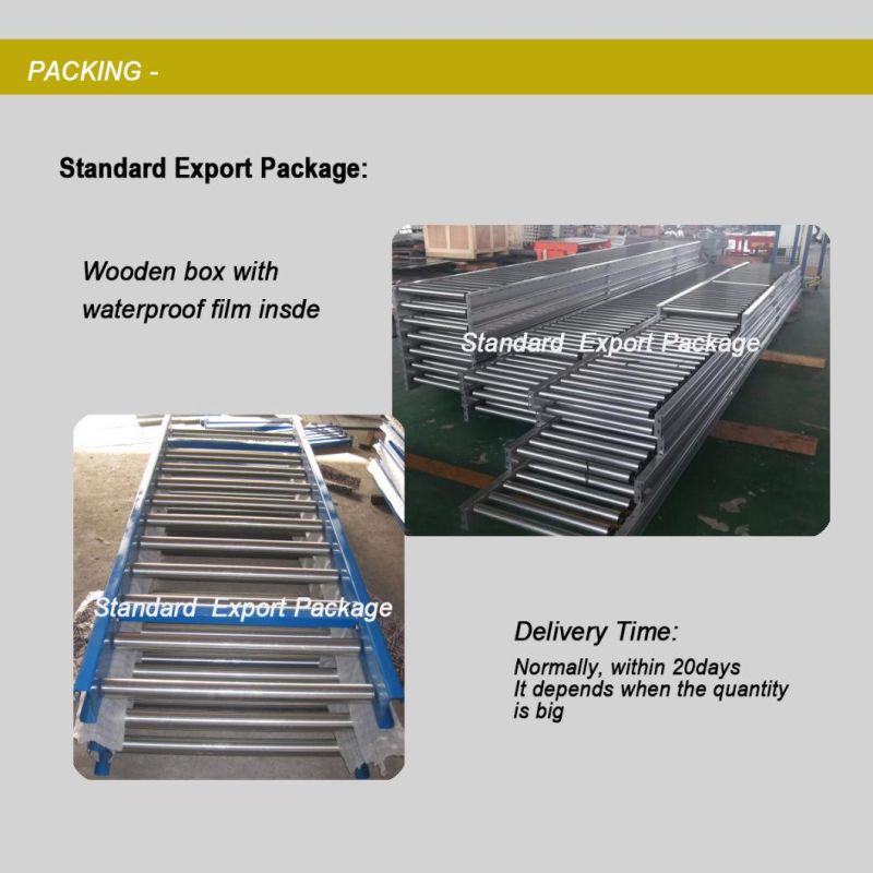 Belt Driven Roller Conveyor for Conveying