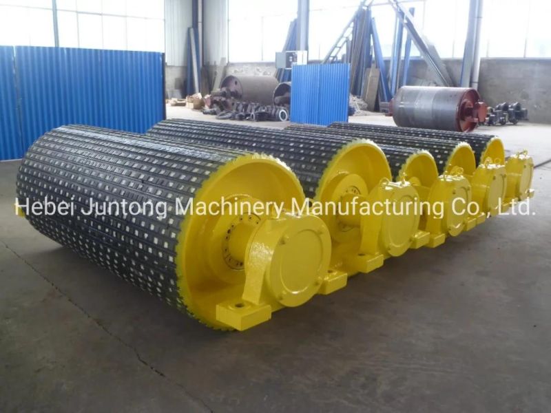 Conveyor Belt Crowned Drive/Head/Return/Tail/Idler/Snub/Take-up/Bend/Wing Drum Pulleys