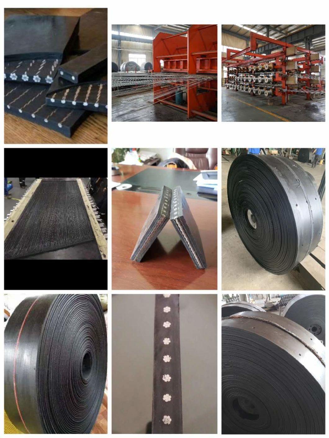 DIN/W Xe Fabrication Rubber Conveyor Belt for Stone Crushing