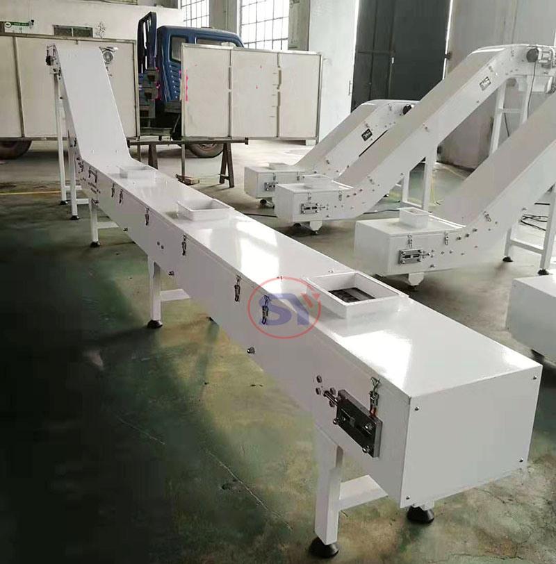 Modular Plastic Apron Belt Conveyor for Conveying Coffee Beans