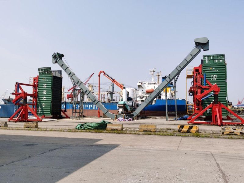 Granular Materials Conveyor System Xiangliang Brand Ship Mobile Grain Unloader
