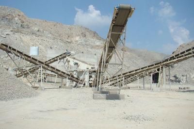 Industrial Factory Price Belt Conveyor in Iraq for Graphite Calcite Feldspar Fluorite Calcium Carbonate Limestone Powder Factory