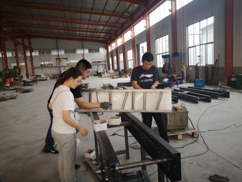 2021 ISO CE PVC Band Slope Conveyor Climbing Lifting White Food Grade Belt Conveyor System