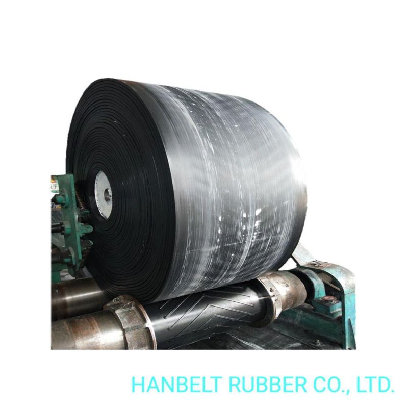 Ep/Nn/Cc/Wear Resistant Closed V Type Chevron Fabric Pattern Rubber Conveyor Belt