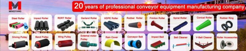Conveyor Rubber Lagged Roller with 6mm Thick Rubber