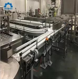 Beverage Production Line Pet Bottle Bottle Production Line Top Chain Conveyor