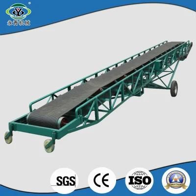 Concrete Mobile Inclined Rubber Belt Conveyor (TD5091)