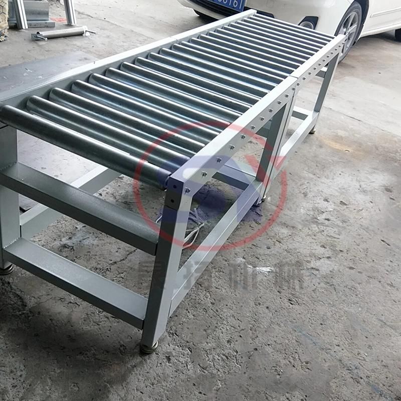 Food Processing Factory Used Stainless Steel Roller Table Conveyor with Factory Price