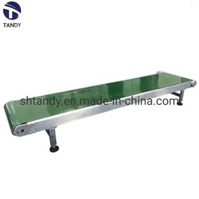 Stainless Steel Frame Food Packing Line Belt Conveyor