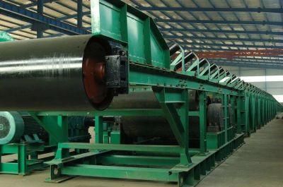 Superior Quality Hot Sale Large Conveying Capacity Heavy Duty Pipe Belt Conveyor
