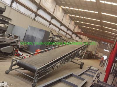 Rubber Belt Conveyor for Stone Crushing Line, Mineral Processing Line