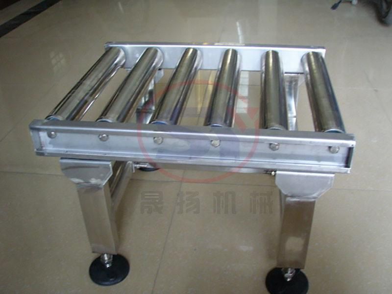 Customizable Material Handling No Power Roller Idler Conveyor for Cases Packages