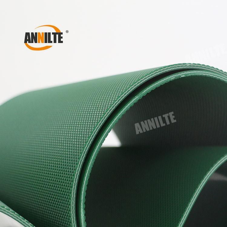 Annilte Factory Customization PVC Non-Slip Surface Diamond Pattern Conveyor Belt Conveyor Belt Fitness