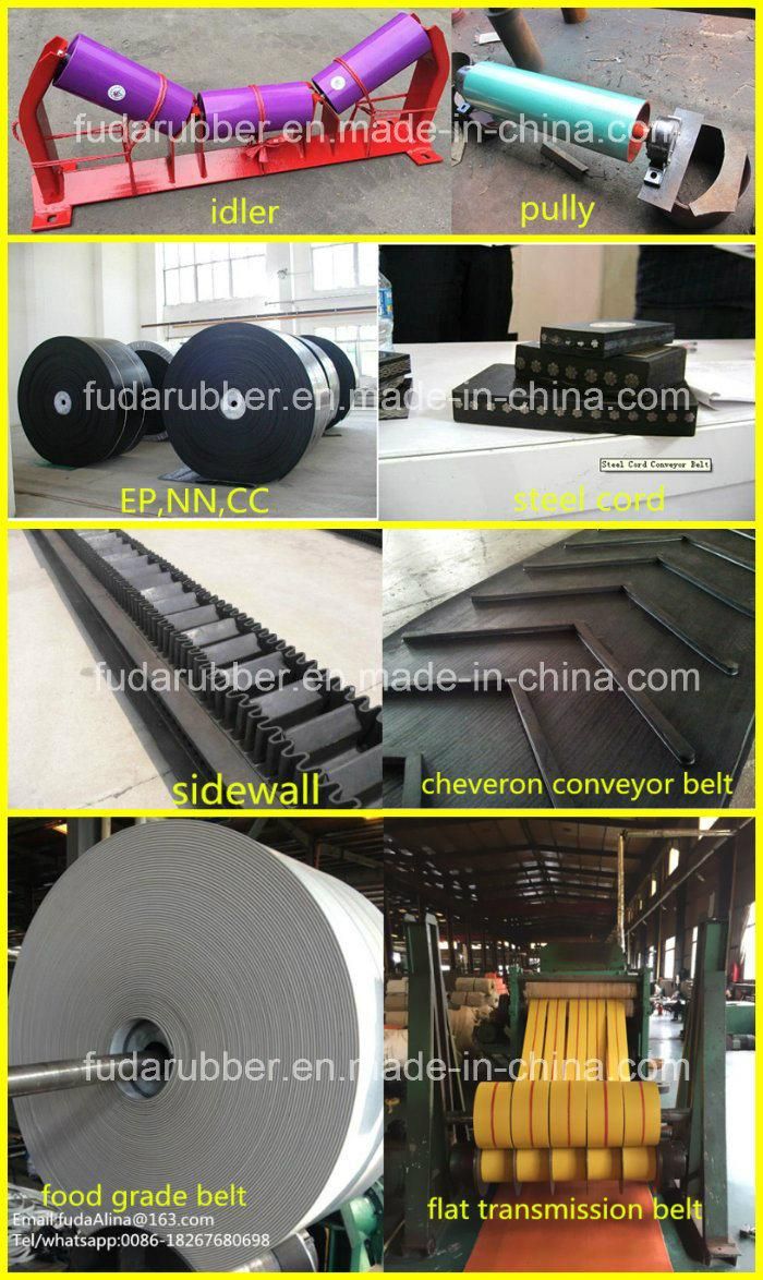 Rubber Belt Use for Mine, Cement, Sand, Stone