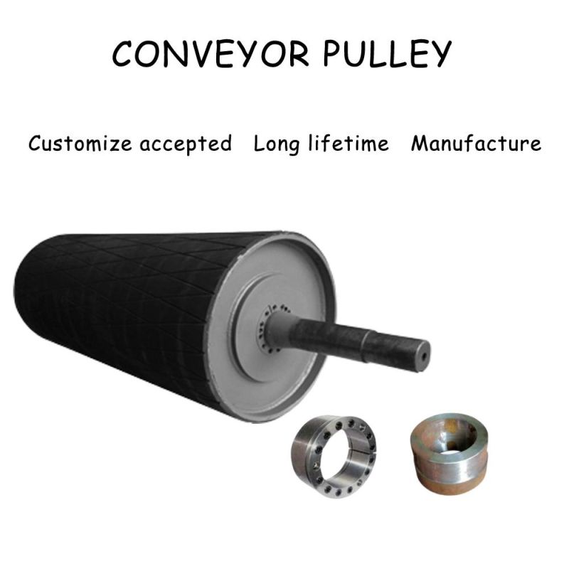 Tail Pulley / Snub Pulley / Take up Pulley for Bulk Material Belt Conveyor