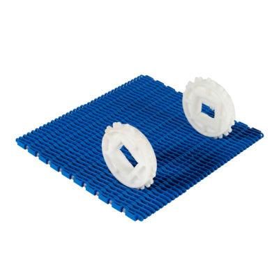 Series Plastic Mesh Conveyor Belt/Plastic Flush Grid Conveyor Modular Belts