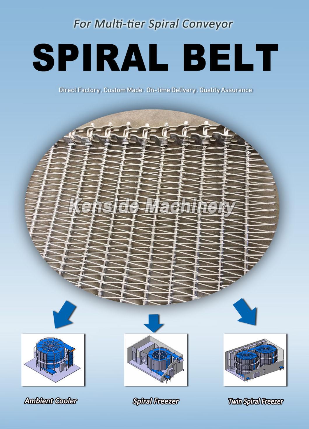 Best Quality Steel Wire Mesh Spiral Conveyor Belt