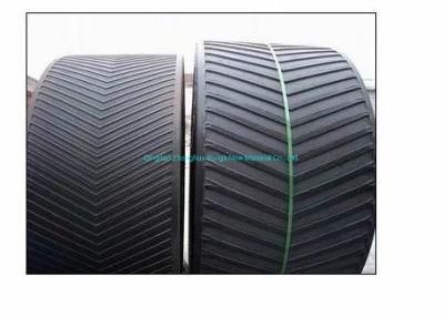 Heavy Duty Grooved Pattern Rubber Conveyor Belts for Sale