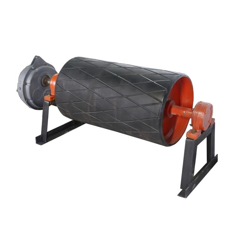 Conveyor Roller Pulley Drum Pulley Rubber Outset Pulley