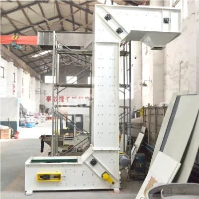 Lifting Chemical Particle Z Bucket Elevator Machine