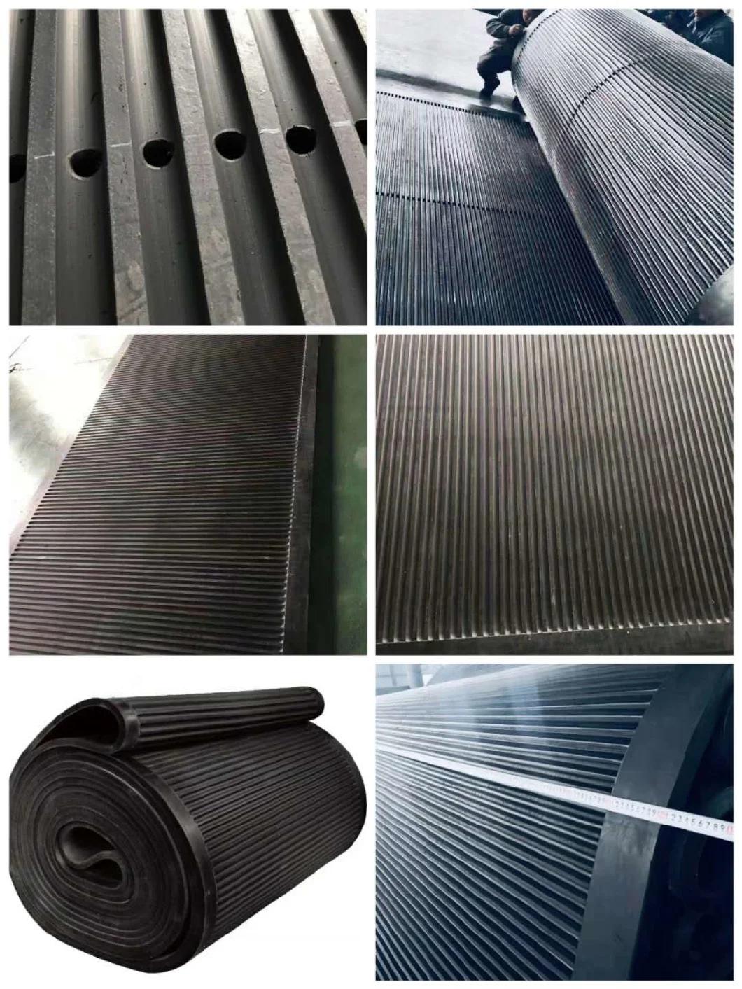 Short Endless Nylon Conveyor Belting Black Cover for Sugar Mill