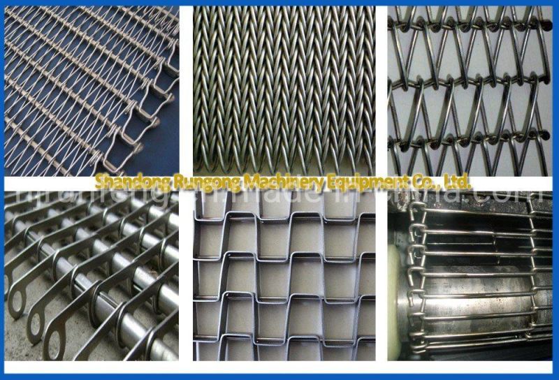 Heat Resistant Stainless Steel Flat Flex Conveyor Belt for Food Processing/Baking/Heating