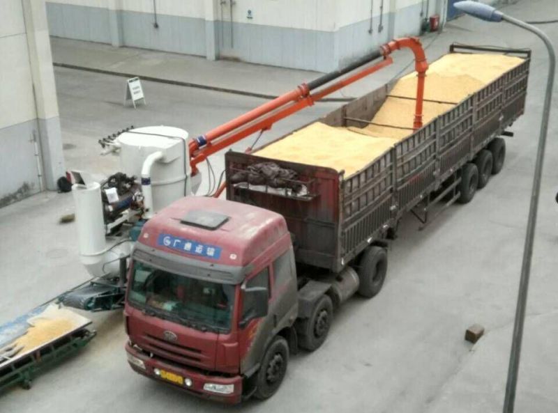Standard Exportation Packing Carbon Steel Bucket Elevator Grain Unloader Loading Grain From Wagon to Wagon or Truck