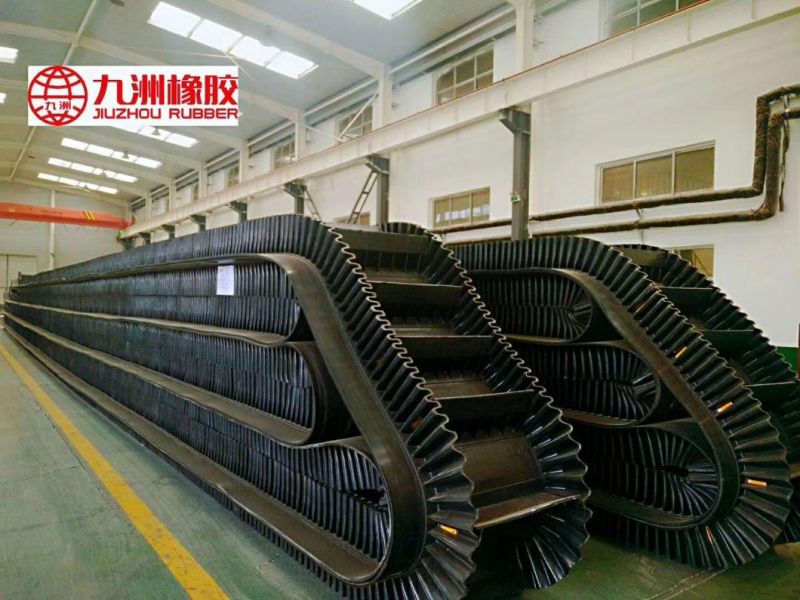 Reinforced Sidewall Corrugated Conveyor Belt