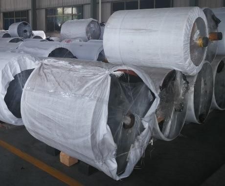 Heat Fire Resistant 180 Centigrade High Temperature Ep Nn Fabric Textile Rubber Conveyor Belt for Cement Steel Coal Plant