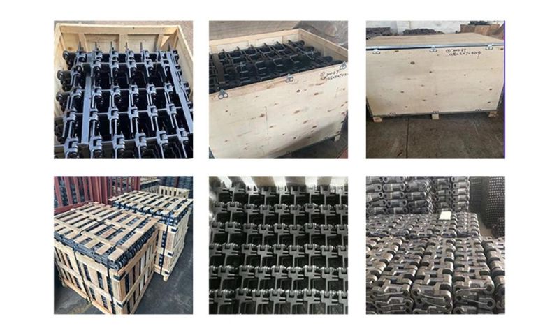 142 304 Stainless Steel Wanxin/Customized Plywood Box Weld Conveyor Chain