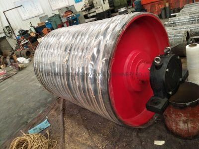 Pulley Conveyor Customised Head Drum Drive Pulley Conveyor Drum Motor