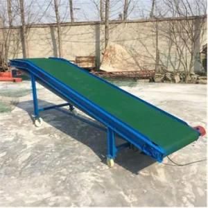 PVC Belt Conveyor with Hopper for Transporting