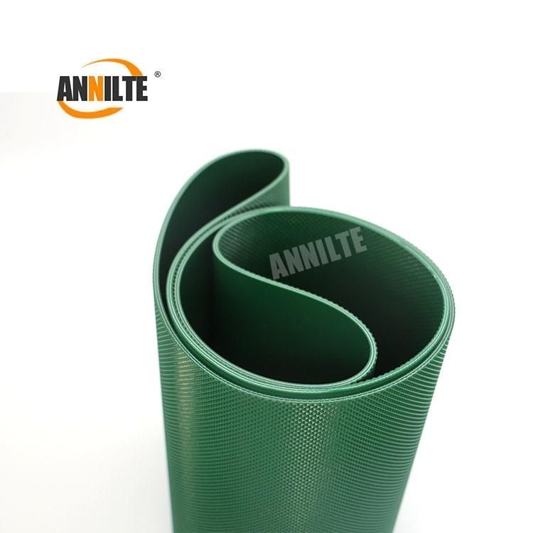 Annilte Factory Diamond Green PVC Conveyor Belt Wear-Resisting and Anti-Skid Can Be Customized