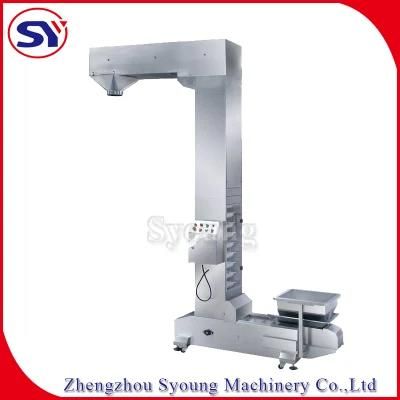 Industrial Heavy Duty Material Handling Conveyors Machine Z Type Bucket Elevator