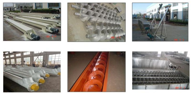 Carbon Steel U Shape Screw Conveyor/Auger/Spiral Conveyor